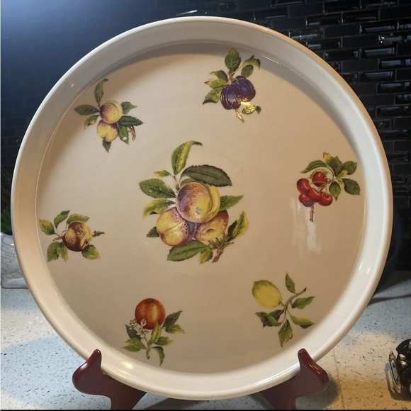 VINTAGE SUSAN WILLIAMS ELLIS PORTMEIRION ENGLAND MELAMINE SERVING TRAY - Picture 1 of 8